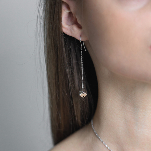 Моносерьга "Игральные кости"