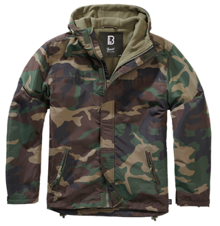 Brandit FRONTZIP WINDBREAKER woodland