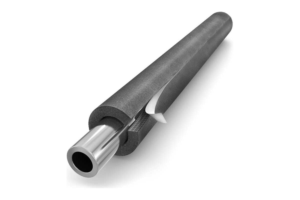 Утеплитель  18 х 6 мм ENERGOFLEX SUPER серая (200шт)