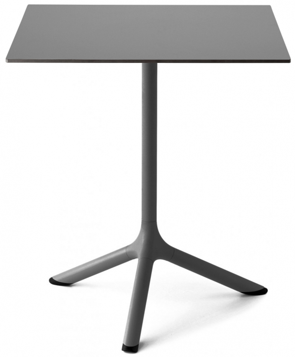 Стол ламинированный обеденный складной Scab Design Tripe Folding, антрацит, антрацит