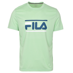 Мужская теннисная футболка Fila T-Shirt Emilio - green ash