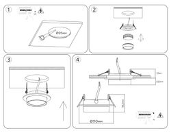 Ambrella Светильник встраиваемый IP44 с высокой степенью пылевлагозащиты IP Protect TN6735