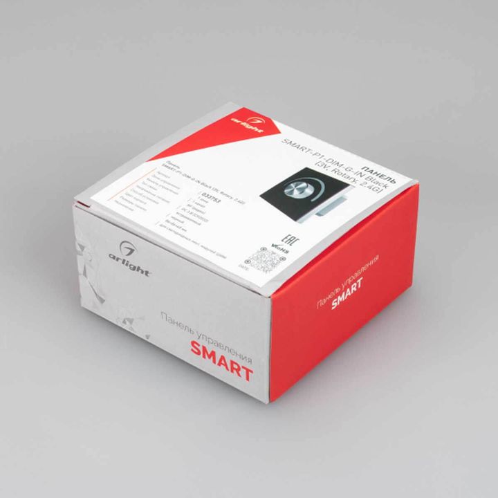 Панель управления Arlight Smart-P1-Dim-G-IN Black 033753