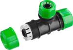 РОСТОК RW-X2, 1/2″ х 3/4″ х 3/4″, пластик ABS, цанговый тройник (426371)