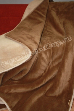 Одеяло Верблюд Капучино - Шоколад  - 100х140 см.