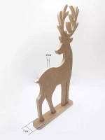 Новогодний декор. Набор из двух оленей 66см, 53см