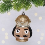 Елочная игрушка «Новогодний солдат» 7,5*7*11 см, золото