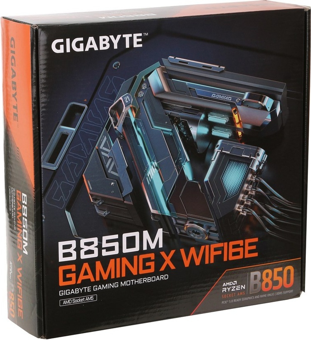 Материнская плата GIGABYTE B850M X WiFi6E REV.1.1 (9MB85MG6-00-G11)