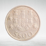 Portugal, 5 Escudos, 1973, VF