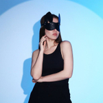 Оригинальная черная маска Моя киска (Цвет: черный)