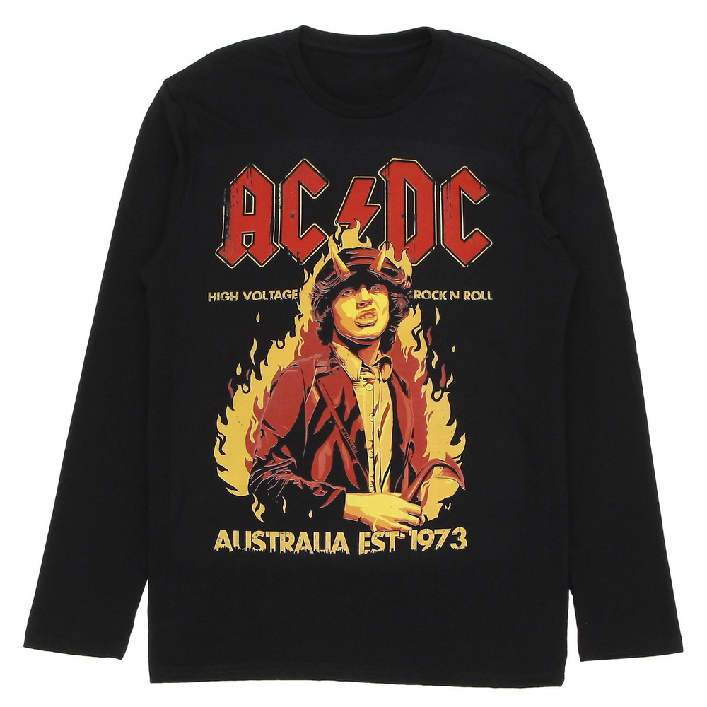 Футболка длинный рукав AC/DC