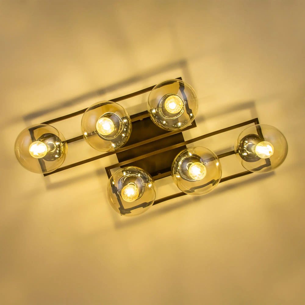 Citilux Бриз CL106265 Люстра потолочная Венге