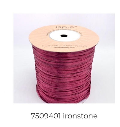 Рафия ISPIE металлизированная 	Ironstone