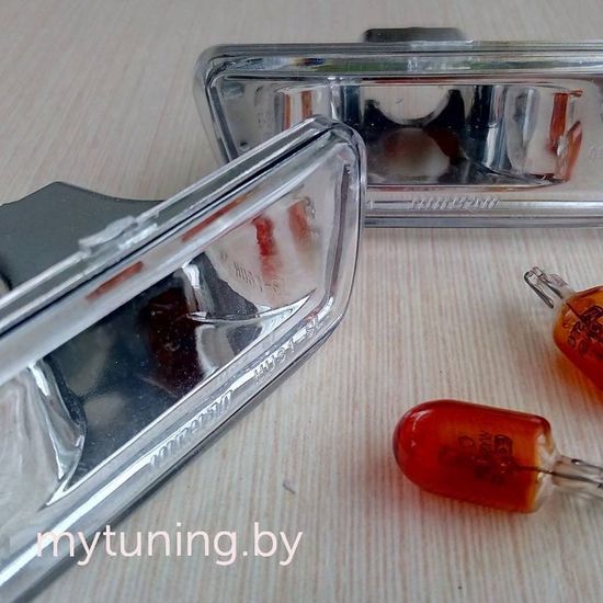 Повторители поворота white для Peugeot 406