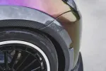 Карбоновый обвес для Tesla Model Y 2024+ тесла Губа бампера Капот Накладки на воздухозаборники юбки Расширители арок