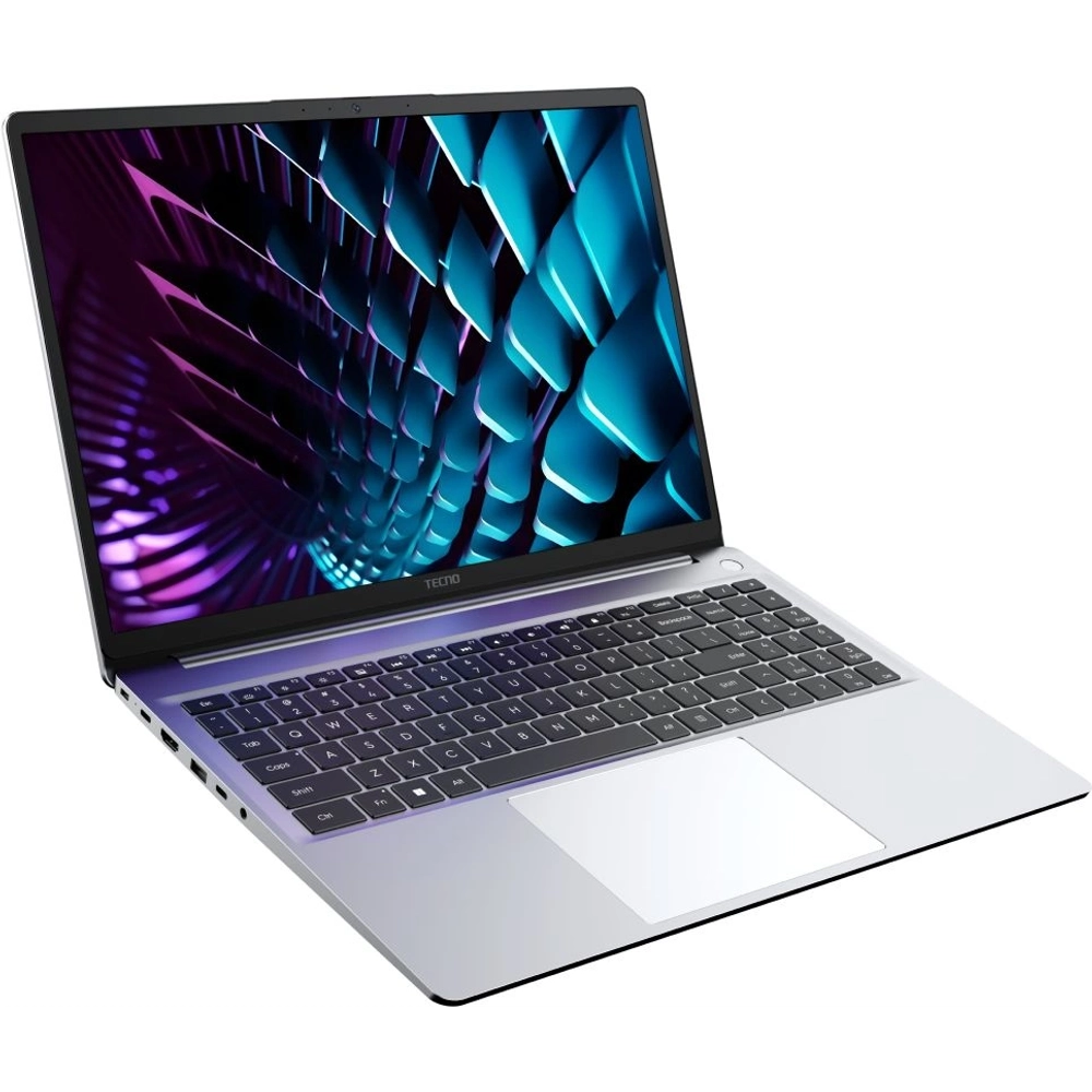 Ноутбук Tecno MegaBook K16SDA Ryzen 5 7430U8GbSSD512Gb16IPSWUXGAW11Hsilver6060mAh 71003300340
