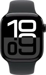Apple Watch Series 10 46mm Aluminium Case, Jet Black