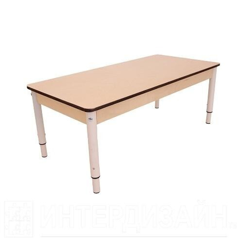 Стол прямоугольный с подстольем фанера, 1200*500