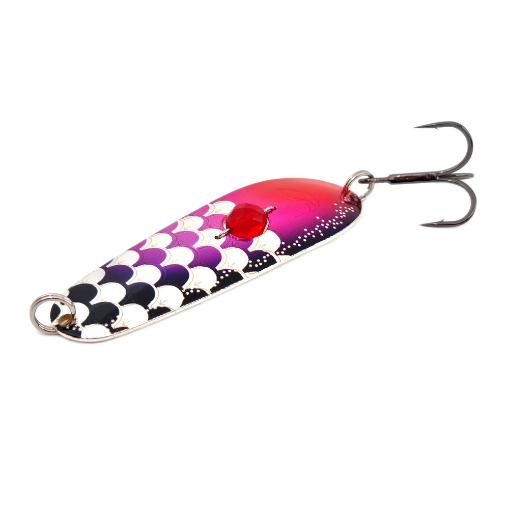 Блесна колеблющаяся Kuusamo Rasanen 70/20 с камнем BLU/B-S