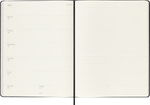 Еженедельник на 2025 год (DHB12WN4) Moleskine Classic WKNT XL 190х250мм 144стр. черный