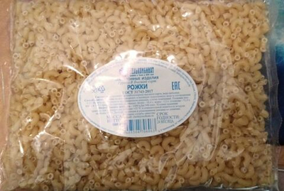 Макаронные изделия «Мелькомбинат» Рожки 400г