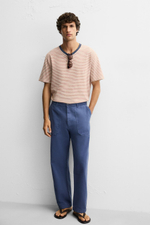 Холщовые брюки skinny fit