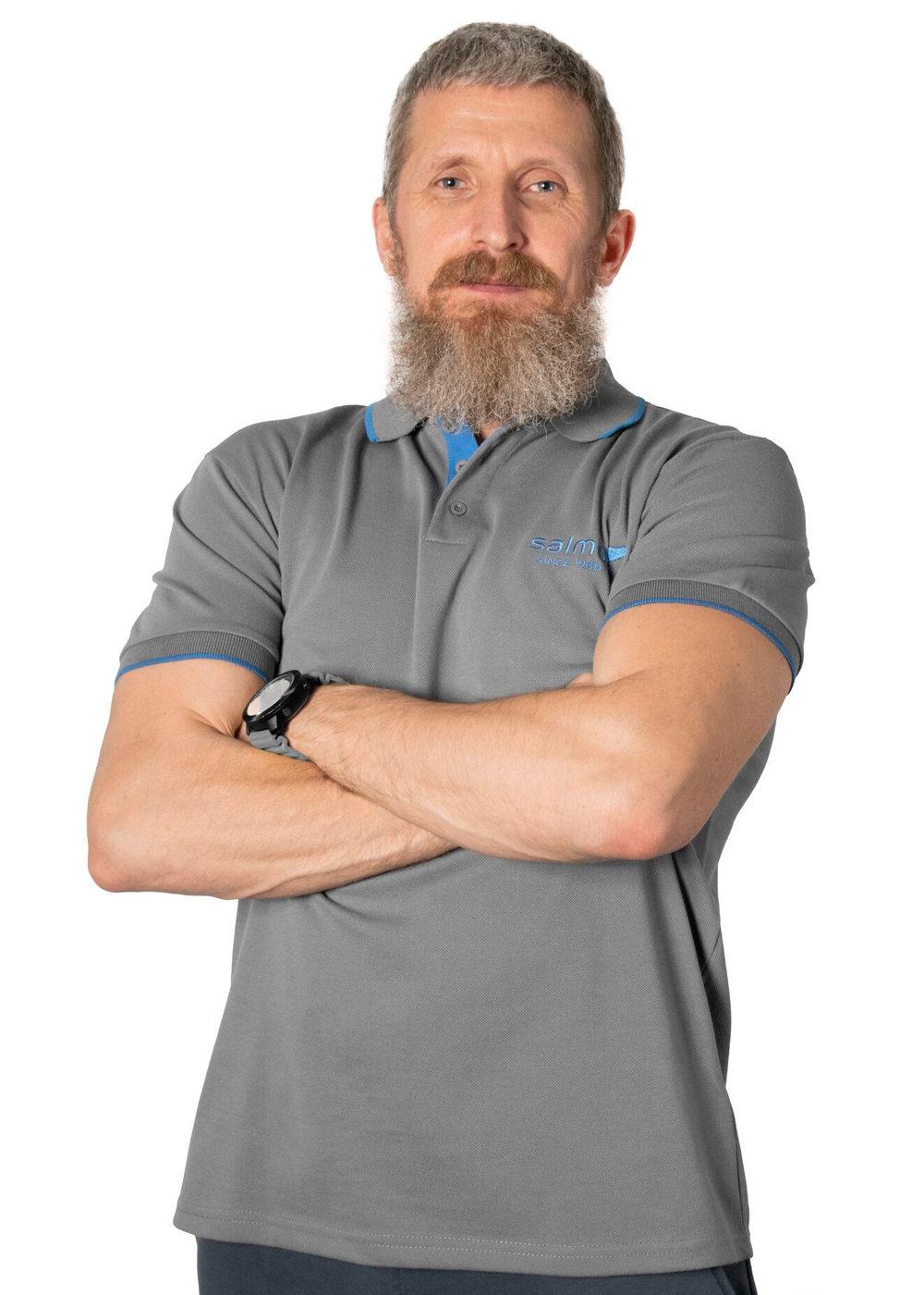 Рубашка поло SALMO GREY 05 р.XXL