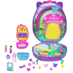 Polly Pocket - FAMILY OF HOGS Компактная сумка + игровой набор JBJ91