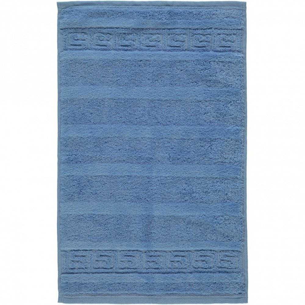 Полотенце 30x50 Cawo Noblesse 1001 голубое