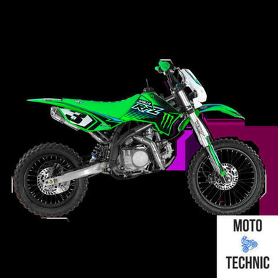 Питбайк Apollo RFZ START 125LE 17х14 Зеленый