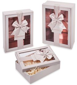 WF-172-B Набор коробок из 3 шт, серый