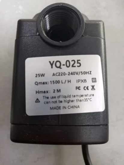 Насос для подачи воды для плиткореза