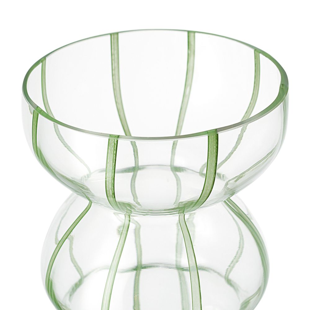 Ваза Marine, 30 см, зеленая