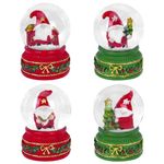 Снежный шар "Гномики" диаметр 45 мм, полистоун/стекло, 4 дизайна ассорти, ЗОЛОТАЯ СКАЗКА, 592597