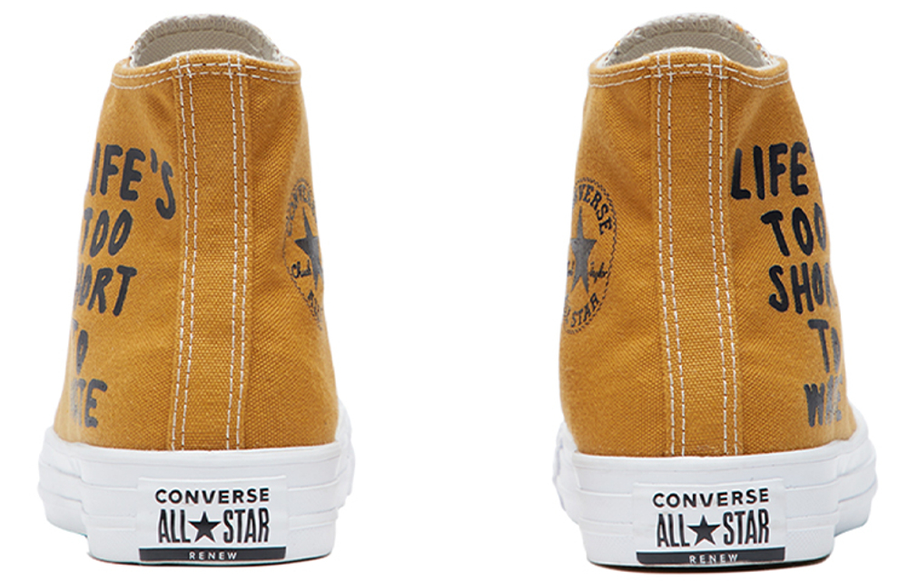 Chuck Taylor All Star Converse Hi Renew "Life"s Too Short To Waste"