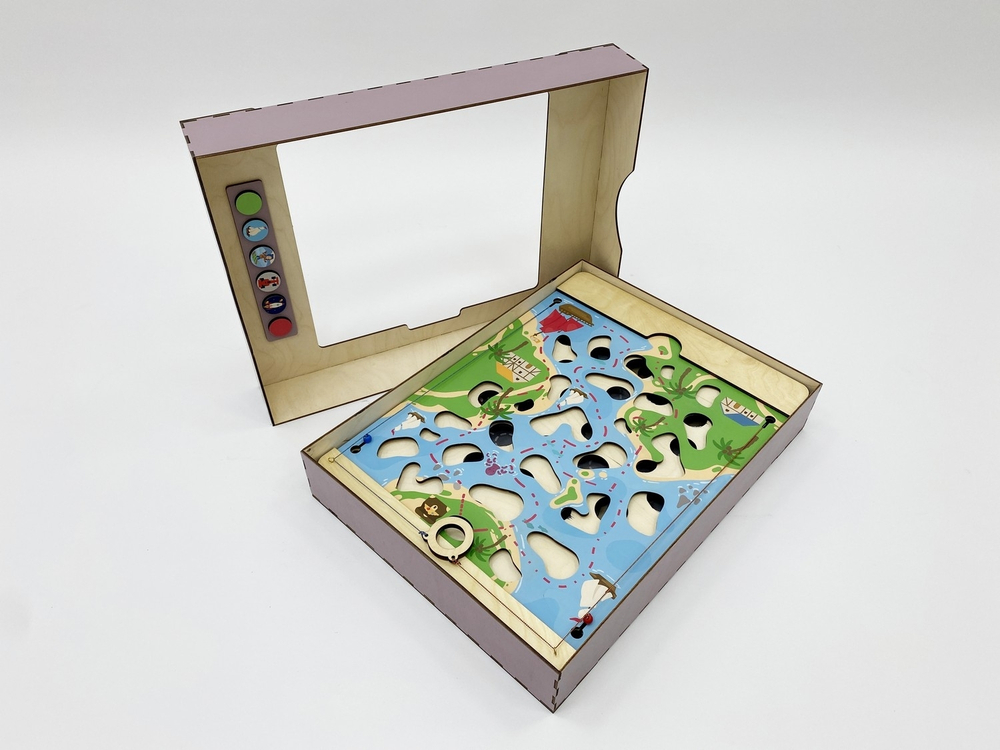 Настольная развивающая игра Тайные тропы