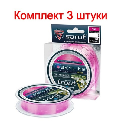 Леска Sprut  SKYLINE EvoTech PRO DarkGreen