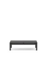 Журнальный столик Sorells из серого алюминия 57 x 91 см