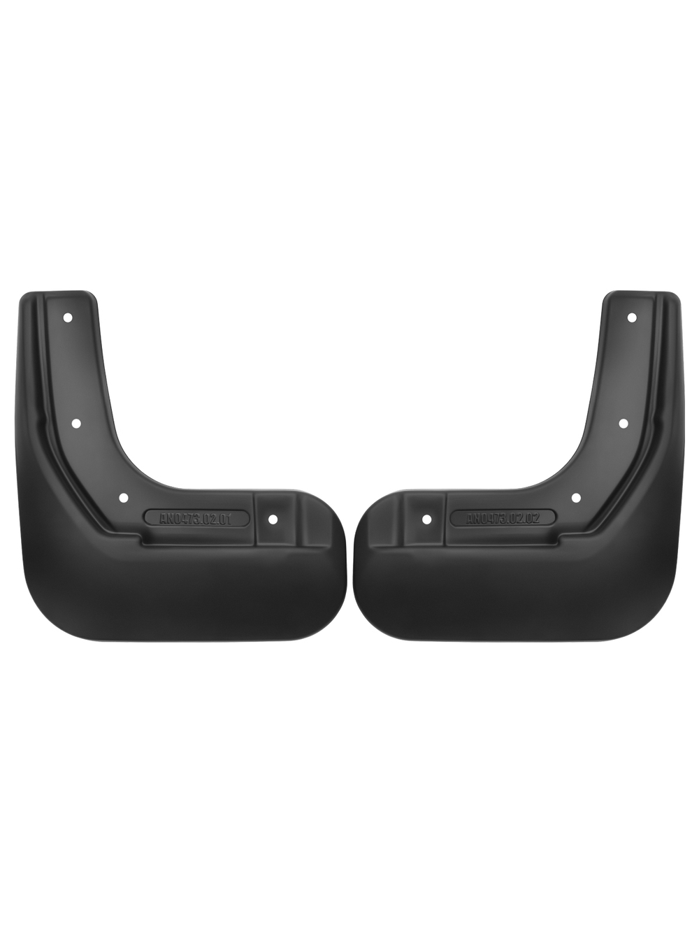 Брызговики задние для BAIC U5 Plus 2023 - 2 шт.(standard)  REIN.AN0473.E0