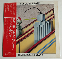 Винтажная виниловая пластинка LP Black Sabbath Technical Ecstasy (Japan 1976) (Obi)