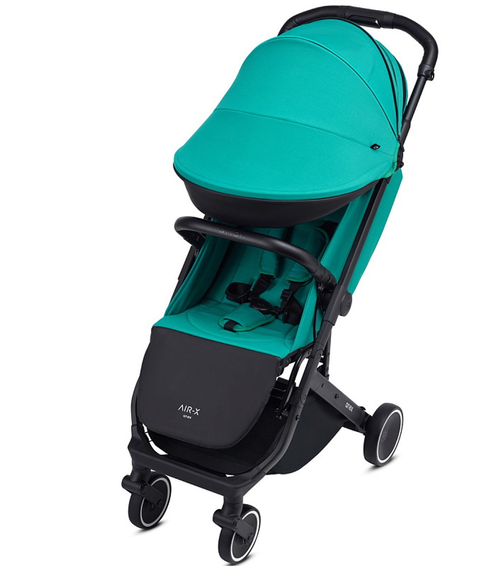 Детская коляска Anex Air-X Travel Cot 2 в 1 green/black