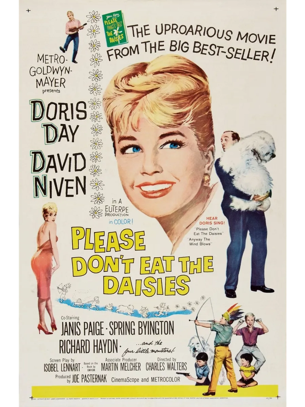 Пожалуйста, не ешь маргаритки! (1960) (DVD-R)