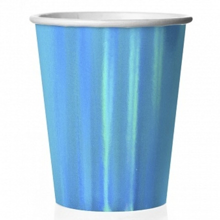 Стаканы Лазурный Голография (250 мл) 6 шт.