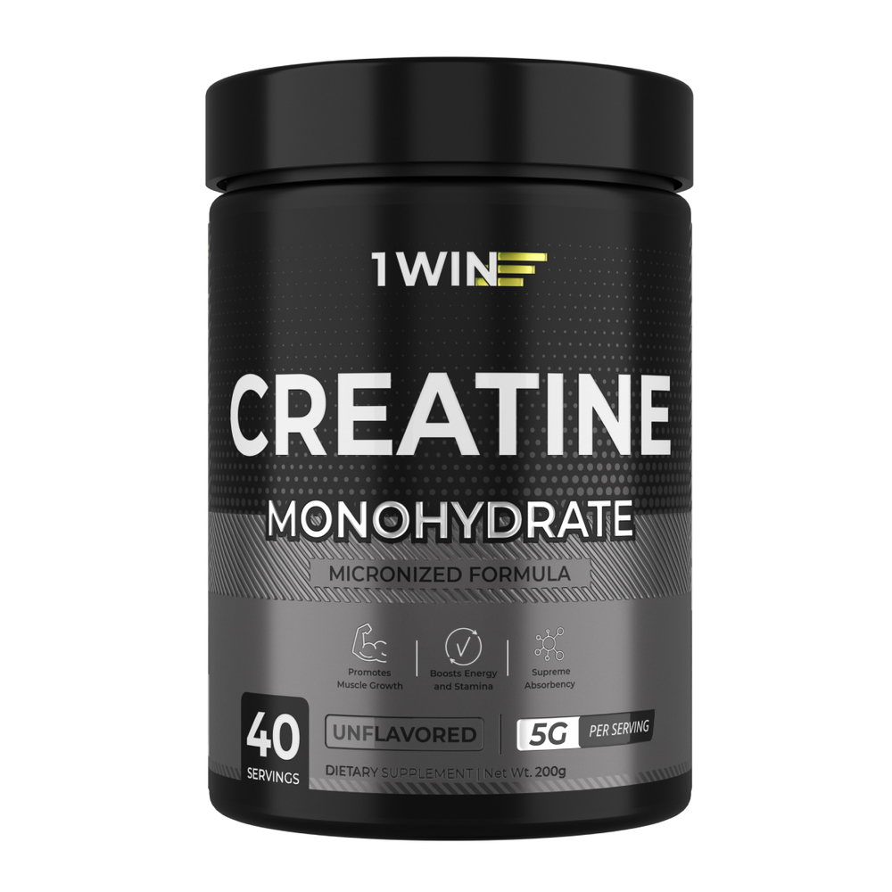 Креатин 1WIN Creatine Monohydrate 200 г без вкуса