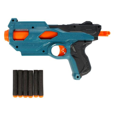 Пистолет с мягк.пулями, коробка BT313