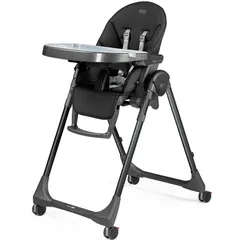 Стульчик для кормления Peg-Perego Prima Pappa Follow Me True Black