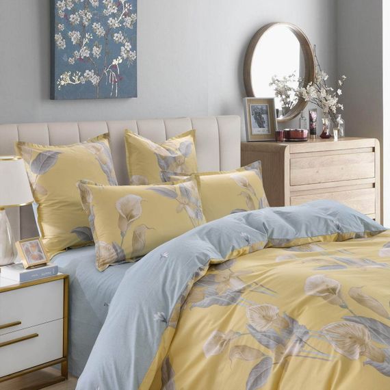 Беатриче (желтый) КПБ сатин 7Е