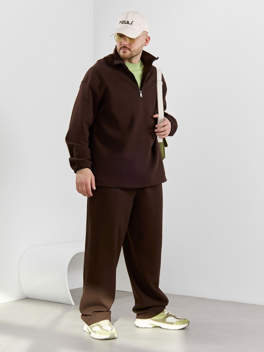 Толстовка мужская Интер-1 Виотекс КОРИЧНЕВЫЙ