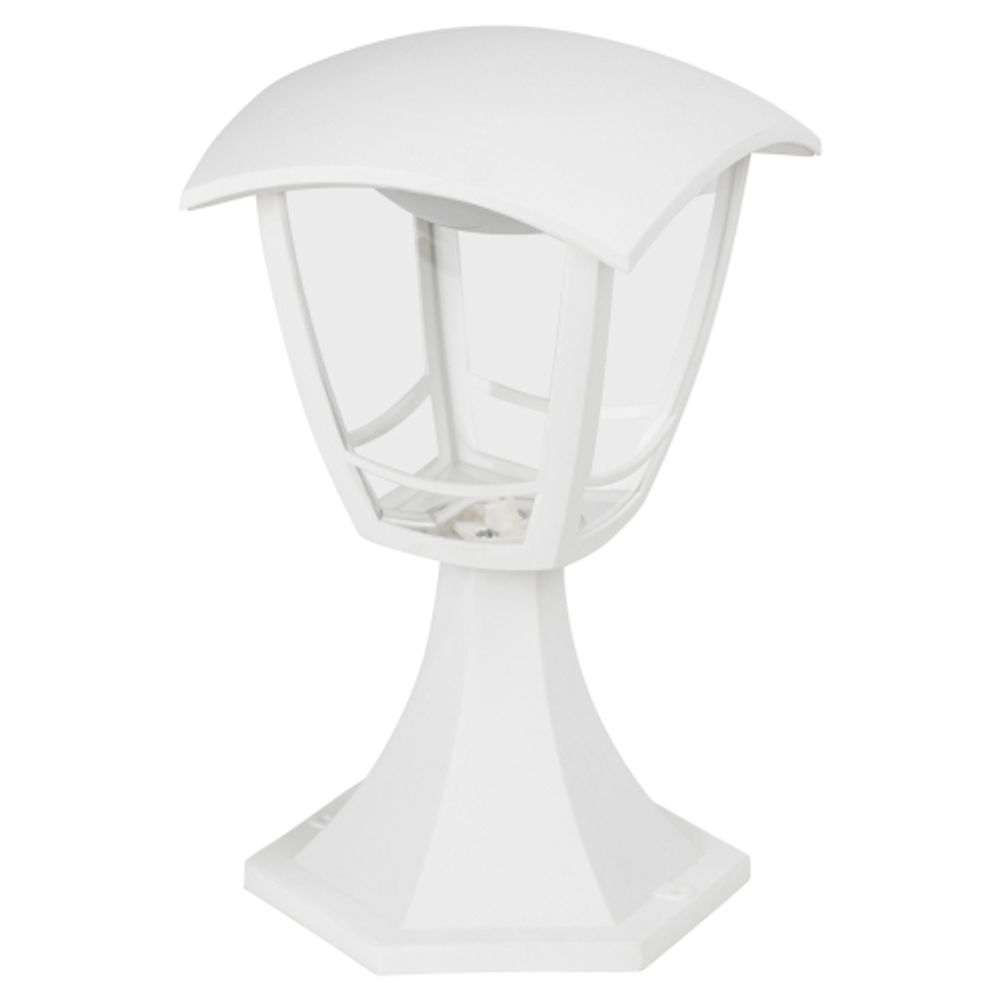 Садово-парковый светильник ЭРА ДТУ 07-8-003 Валенсия 1 белый 6 гранный напольный IP44 светодиодный 8Вт 3000K