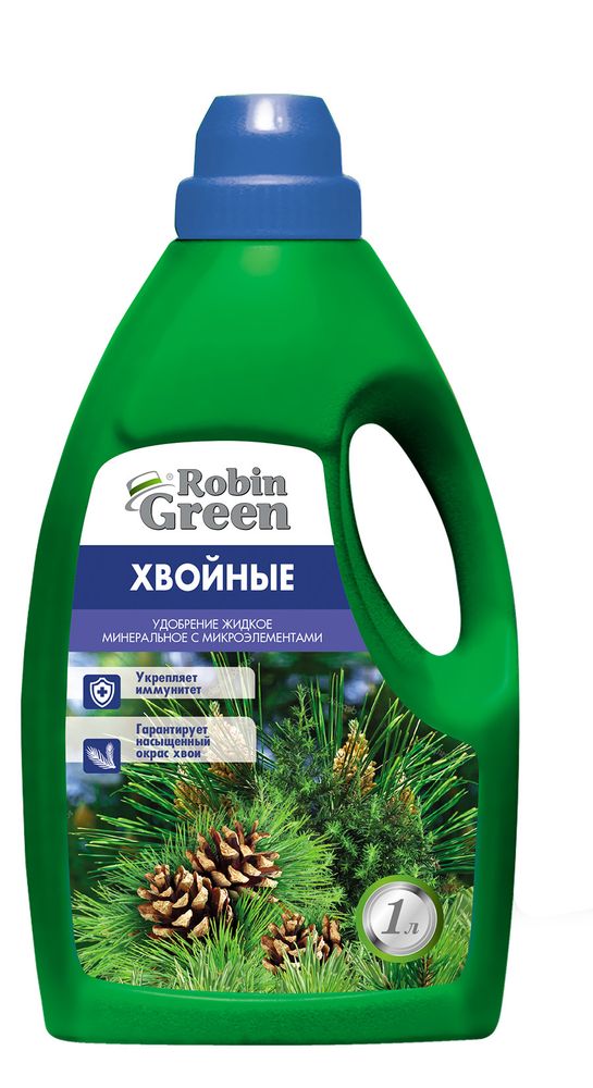 УДОБРЕНИЕ ЖИДКОЕ ROBIN GREEN ХВОЙНЫЕ РАСТЕНИЯ 1Л